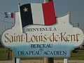 Bienvenue à Saint-Louis-de-Kent, berceau du drapeau acadien.