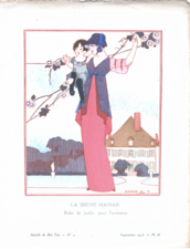 La jeune maman, in La Gazette du bon ton, 1913