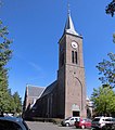 PKN Hervormde Pieterskerk aan de Straatweg 59 aan het einde van de Kerkbrink (rijksmonument)