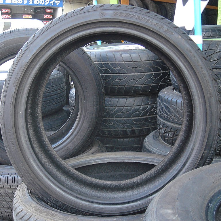 http://upload.wikimedia.org/wikipedia/commons/thumb/1/14/Car_tires.jpg/768px-Car_tires.jpg