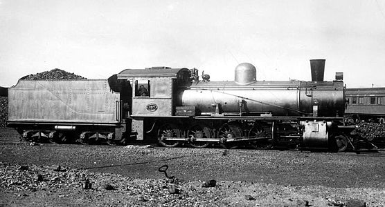 No. 1197 at East London with an experimental night bucket chimney, c. 1931