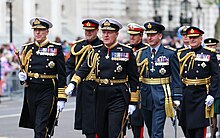 Defence chiefs at the Coronation of Charles III in 2023 Coronation of Charles III and Camilla - Before King's Procession (078).jpg