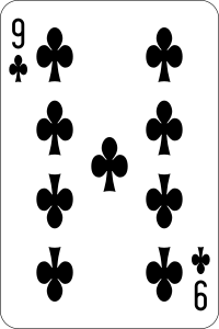 9 of clubs