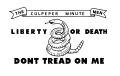 Le drapeau des Minutemen de Culpeper.