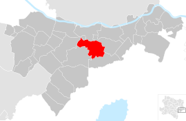 Poloha obce Göttlesbrunn-Arbesthal v okrese Bruck an der Leitha (klikacia mapa)