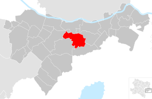 Lage der Gemeinde Göttlesbrunn-Arbesthal im Bezirk Bruck an der Leitha (anklickbare Karte)