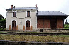 Le bâtiment voyageurs en 2010.