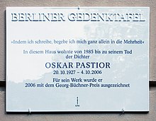 Oskar Pastior
