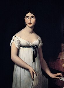 Portrait de la chanteuse Giuditta Pasta, 1816-1817, Milan, Museo Teatrale alla Scala (en).