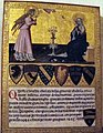 Table with Annuciation (1445) by Giovanni di Paolo