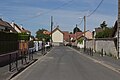 La rue du Jeu qui doit se trouver sur l'ancien parcours du Tramway (vue vers le nord-ouest)