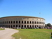 Harvard Stadium, home of Harvard Crimson and the Boston Cannons.