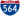 Straßenschild der I-564