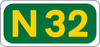 N32 road shield}}