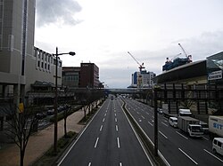 浅野の街並み（国道199号）