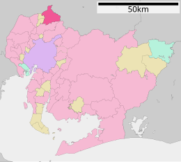 Inuyama – Mappa