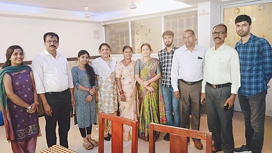 Karavali Wikimedians group phot at meetup