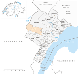 Saint-Cergue – Mappa