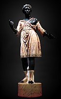 Мавр Боргезе. 1611—1612. Алебастр, лазурит, известняк, кальцит. Лувр, Париж