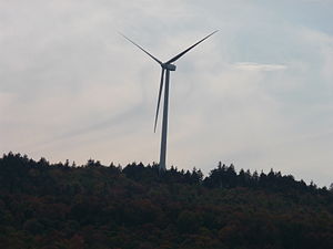 Lempster Wind Farm, in Lempster, New Hampshire