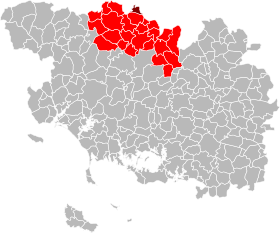 Localisation de Pontivy Communauté