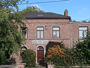 Het vroegere gemeentehuis van Bomal