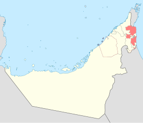 Localisation de Fujaïrah