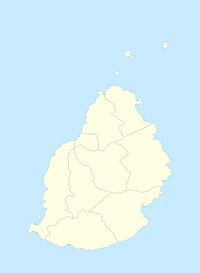 Île de France på en karta över Mauritius