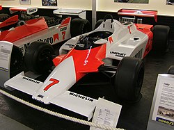McLaren MP4 (MP4/1), konkuris en la 1981-datita Formulo 1-sezono