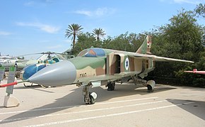 シリア空軍のMiG-23戦闘機 （イスラエルに鹵獲された機体）