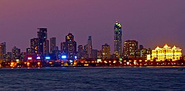 Skyline van Mumbai