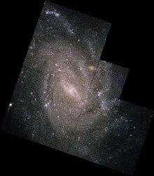 Спиральная галактика NGC 5334 от HST