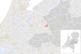 Locatie van de gemeente Scherpenzeel (gemeentegrenzen CBS 2016)