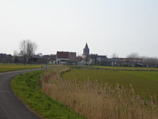 Polderlandschap in Nieuwmunster