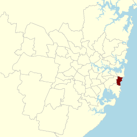 Nsw electoral district coogee 2015.svg