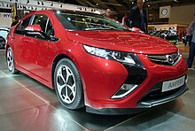 Wheels are commonly used in ground propulsion Opel Ampera (front quarter).jpg