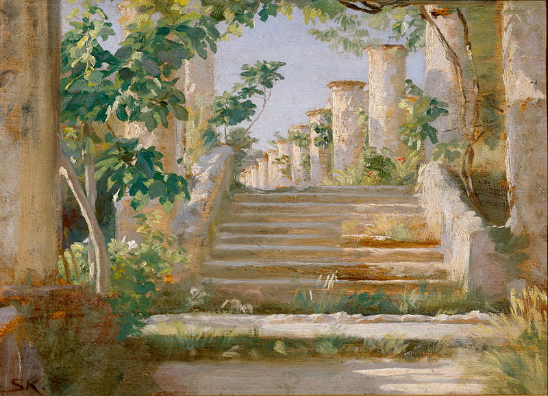 Archivo: Peder Severin Krøyer - Loggia en Ravello - Google Art Project.jpg