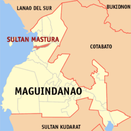 Kaart van Sultan Mastura