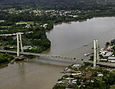 Puente sobre el Río Napo
