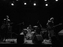 Performing at Bowery Ballroom, New York, October 2009