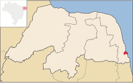 Tibau do Sul – Mappa