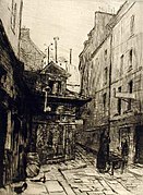 Rue du Sabot, zwischen 1910 und 1915