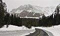 Northwest aspect seen from Two Medicine Road