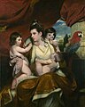 Portret fan Lady Cockburn en har trije âldste soannen, 1773