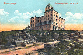 Das Hotel Schneegrubenbaude, Anfang des 20. Jahrhunderts