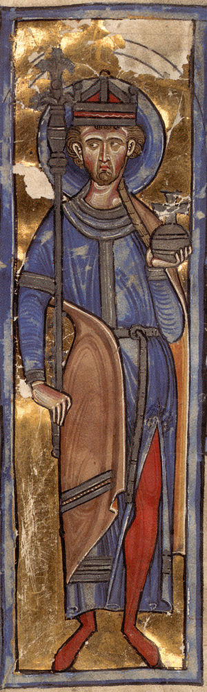 St Oswald, crowned as a king. King Oswald of N...