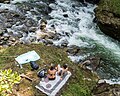 Picknick beim Sihlsprung