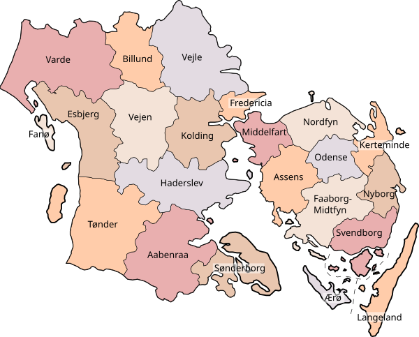 Region Syddanmarks kommuner