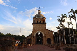 Historische Kirche in Villa del Rosario