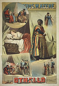 Thomas Keene in Othello 1884 Poster.JPG